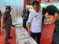 Pj Bupati Enrekang Hadiri Simulasi Pemungutan dan Penghitungan Suara Pemilu 2024