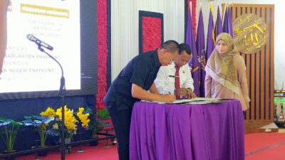 Pemerintah Kabupaten Enrekang Hibahkan Tanah Dan Bangunan Untuk Kejari Enrekang