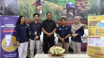 PJ Bupati Enrekang, Dr H. Baba SE., MM Melakukan Pelaporan SPT Tahunan 2023 Melalui E-Filing