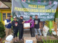 Peduli Bencana, Komunitas CPNS Angkatan 2018 Serahkan Bantuan ke Bungin