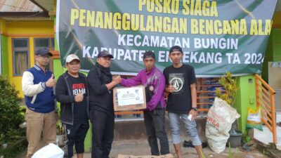 Peduli Bencana, Komunitas CPNS Angkatan 2018 Serahkan Bantuan ke Bungin