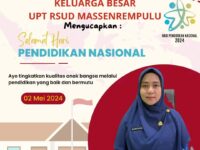 Direktur RSUD Massenrenpulu Ucapkan Selamat Memperingati Hari Pendidikan Nasional