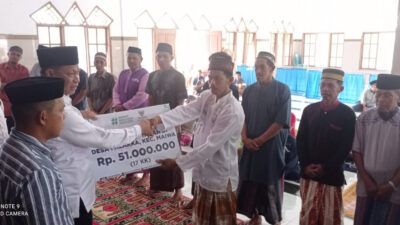 Baznas Salurkan Bantuan 51 Juta Untuk Warga Palakka Terdampak Tanah Longsor