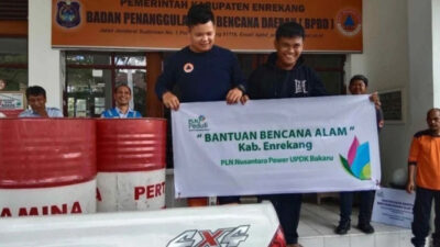 PLN Nusantara Power Bakaru Berikan Bantuan Untuk Korban Bencana Enrekang