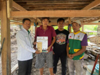 Respon Cepat Baznas, Salurkan Bantuan ke Pemilik Rumah Roboh Diterjang Angin