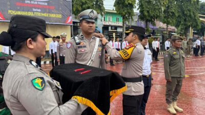 Kaplres Enrekang Pimpin Apel Gelar Pasukan Ops Ketupat 2025