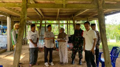 Baznas Kembali Bantu Bedah Rumah di Desa Ongko, Maiwa