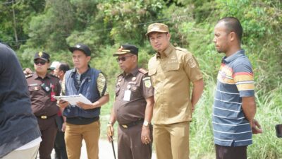 Jalan Poros Cakke-Baraka Mulai Dikerjakan, Pengguna Jalan Diimbau Lewat Jalan Alternatif