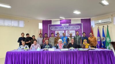 Massifkan Jejaring Global, UNIMEN Hadirkan Profesor Dari Belanda