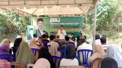 Reses di Dua Titik, Saharuddin Komitmen Kawal Aspirasi Konstituen