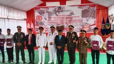 17 Agustus 2025, Bupati Serahkan Remisi Penghuni Rutan Kelas IIB Enrekang