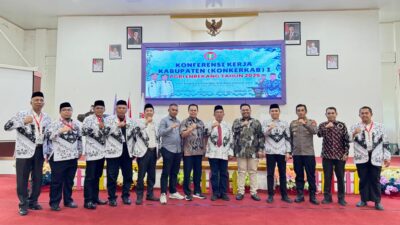 Hadiri Konkerkab I PGRI Enrekang, Wabup Pastikan Komitmen Perjuangkan Hak Guru