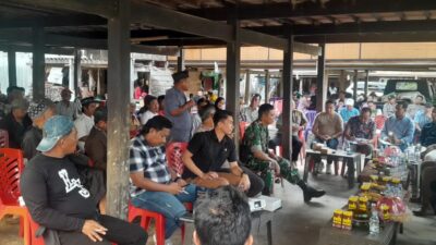CV Hadaf Karya Mandiri Sosialisasi Tambang Emas di Depan Warga Cendana
