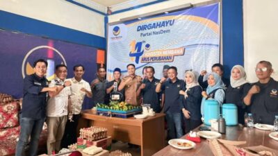 HUT ke-14, NasDem Enrekang Lakukan Konsolidasi dan Aksi Sosial
