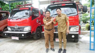 Realisasikan Janji, Pemkab Enrekang Tambah Dua Unit Damkar