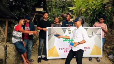 Hari Jadi Fungsi Intelijen ke-80, Sat Intelkam Polres Enrekang Berbagi Kepada Masyarakat