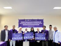 12 Mahasiswa UNIMEN Terima Beasiswa Baznas RI, Total 196 Juta