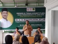 Di Hadapan Konstituen, Saharuddin Komitmen Kawal Perbaikan Jalan Poros Sudu - Curio