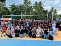 Tumbangkan PBV Cemba, Tim Volly Ball Putra UNIMEN Amankan Tiket ke Semi Final Halal Bihalal KPML